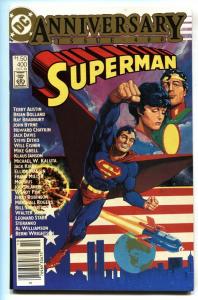 Superman #400 1984 DC World Trade Center Twin Towers cvr