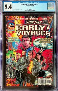 Star Trek: Early Voyages #1 (1997) - CGC 9.4 - Cert#4371904020