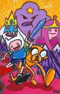 ADVENTURE TIME #7 COVER D BAGGED/BOARDED NM KABOOM.