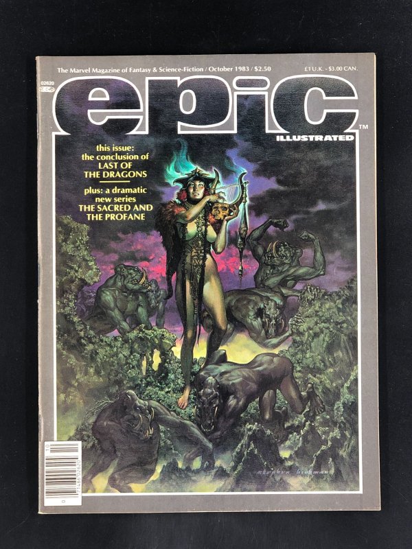 Epic Illustrated #20 (1983) Ken Steacy Art