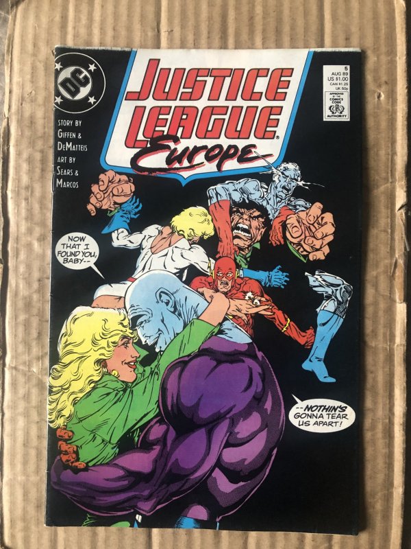 Justice League Europe #5 (1989)