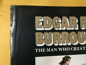 EDGAR RICE BURROUGHS THE MAN WHO CREATED TARZAN BOOK PROMO POSTER 26 x 19