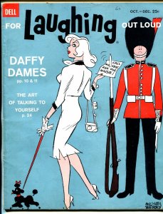 For Laughing Out Loud #17 10/1960-Dell-Berry-wacky cartoons-jokes-GGA-VG+