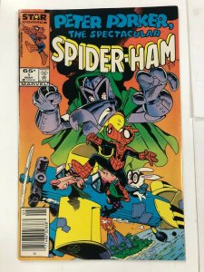 PETER PORKER SPECTACULAR SPIDER-HAM  1 VF  May 1985 TV star breaks loose