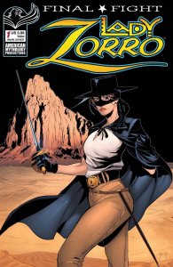 Lady Zorro Final Flight #1 Cvr A Avella Main American Mythology Comic Book