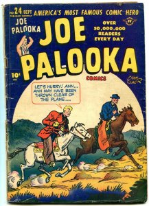 JOE PALOOKA #24 1948-HARVEY COMICS-WESTERN COVER G/VG