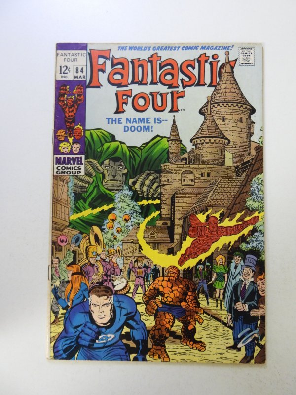 Fantastic Four #84 (1969) FN- condition