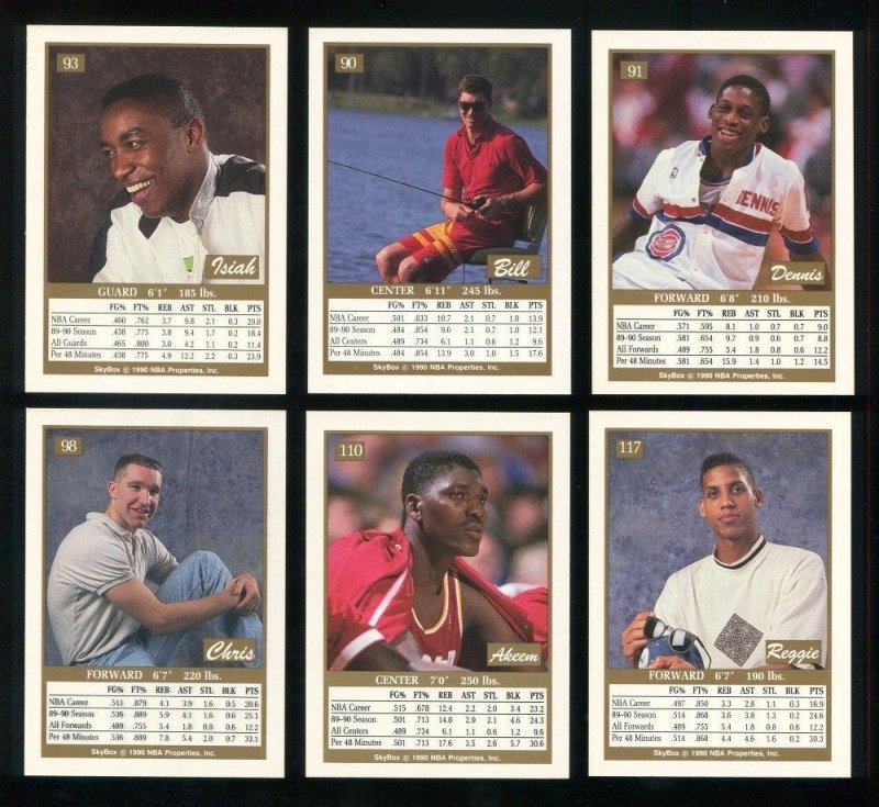 1990-91 Skybox Premiere Edition Basketball Card Set (MINT)