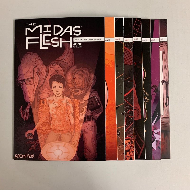 Midas Flesh #1-8 Set (Boom! Box 2013) 1 2 3 4 5 6 7 8 Ryan North (8.5+) 