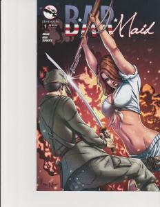 B.A.R. Maid #1 Cover C Zenescope GFT Comic NM Qualano
