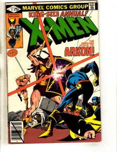 Lot Of 4 Uncanny X-Men Marvel Comic Books ANNUALS # 3 4 5 6 Wolverine CR55