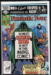 Fantastic Four #238 Direct Edition (1981) Fantastic Four