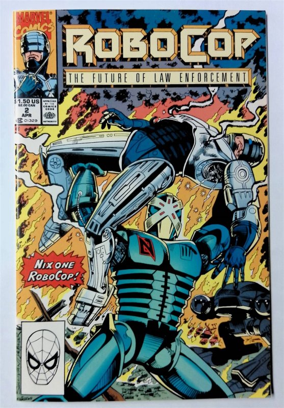 Robocop #2 (April 1990, Marvel) 7.5 VF-