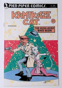 Kamikaze Cat #1 (July 1987, Pied Piper) 5.0 VG/FN