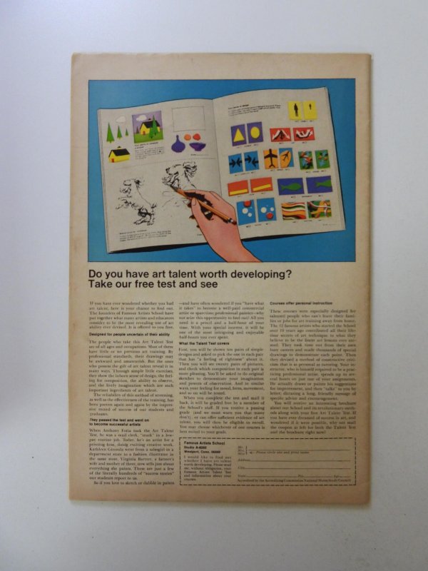 The Silver Surfer #11 (1969) VG+ condition rusty staples