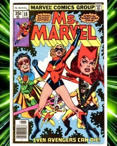 Ms Marvel #18 (1978) HOT~SALE! KEY 1st APP MYSTIQUE /Marvels Multiverse Xmen MCU