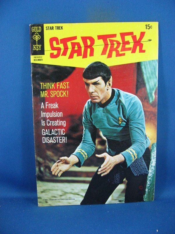 STAR TREK 6 F+ GOLD KEY 1969 PHOTO CVR