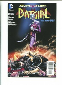 BATGIRL #14 - NEW 52 DEATH OF THE FAMILY (9.2) 2013