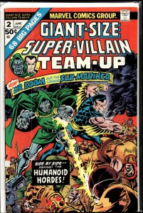 Giant-Size Super-Villain Team-Up #2 (1975) Namor the Sub-Mariner