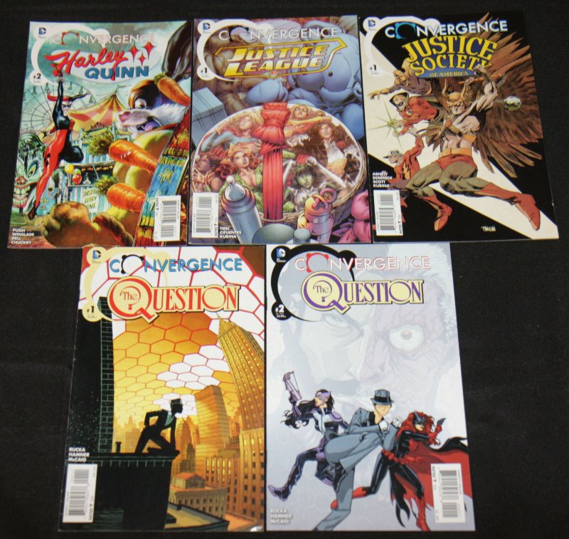 Modern DC CONVERGENCE TITLES 28pc Mid-High Grade Comic Lot VF-NM Justice League
