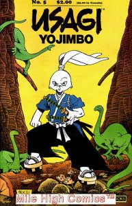 USAGI YOJIMBO (1987 Series)  (FANTAGRAPHICS) #5 Fine Comics Book