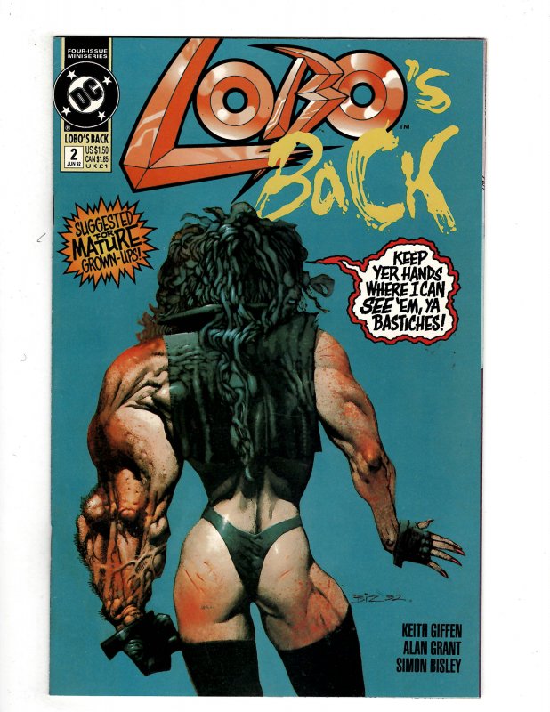 Lobo's Back #2 (1992) SR8