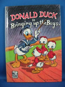 Story Hour Series DONALD DUCK AND THE BOYS HC High Grade 1948 WDCS Promo