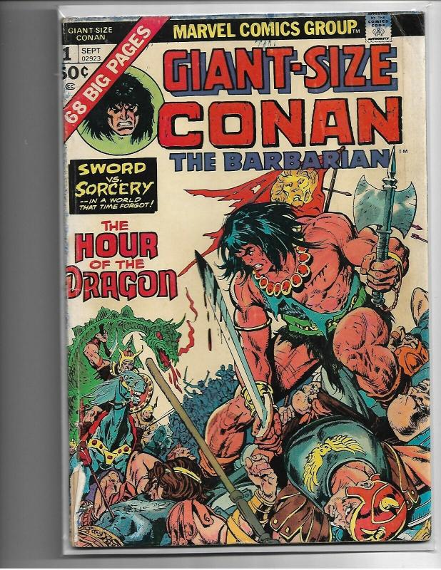 GIANT-SIZE CONAN #1 - FR/GD - 1ST APP BELIT - LOW GRADE BRONZE AGE KEY - MARVEL