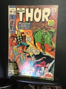 Thor #186 (1971) Hella goddess of Death cover! Mid grade! FN-