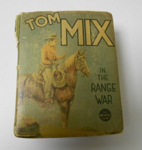 1937 TOM MIX In The Range War BIG LITTLE BOOK Hal Arbo VG-