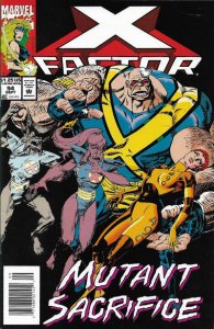X-Factor #94 (Newsstand) VG ; Marvel | low grade comic J.M. DeMatteis