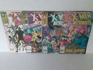 X-MEN AND THE MICRONAUTS: 1 - 4 - SET - FREE SHIPPING