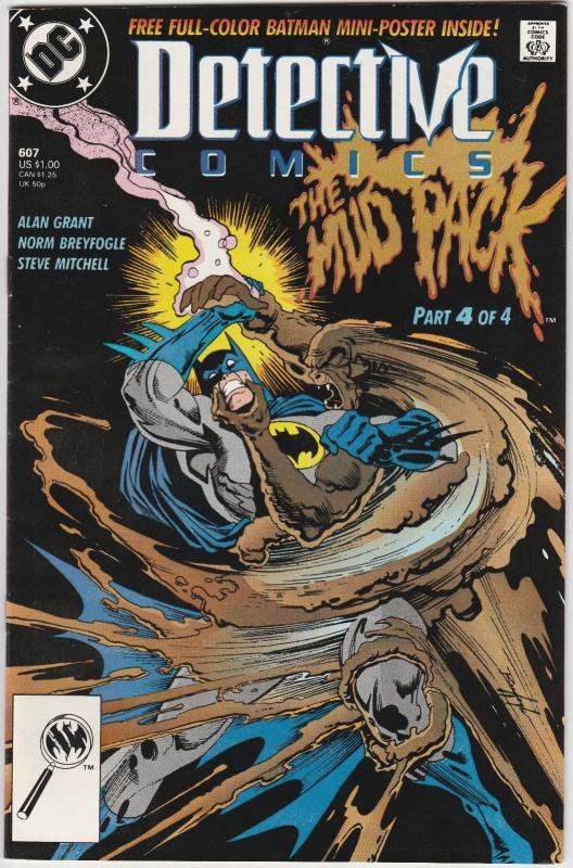 5 Detective Comics DC Comic Books #604 605 606 607 Annual #2 Batman Clayface WM5