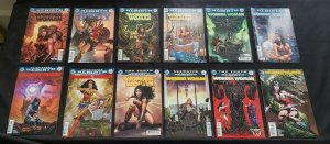 WONDER WOMAN 12PC (VF/NM) TRINITY, BATMAN, SUPERMAN, GODWATCH, THE TRUTH 2016-17