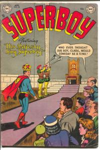 Superboy #32 1954-DC-King Superboy-G/VG