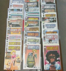 Gunsmith Cats (Lot of 60 Comics) See Listing For Details Dark Horse Manga Anime