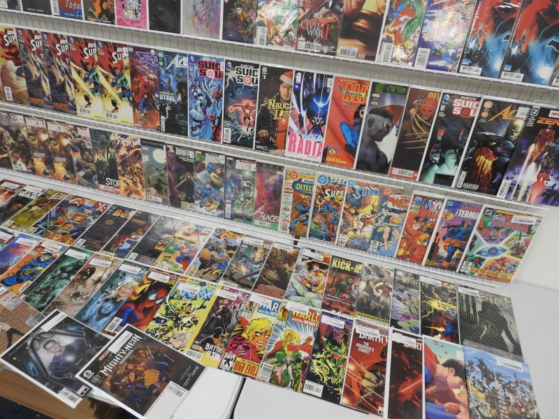 Huge Lot 140+ Comics W/ Punisher, Batman, Superman, +More! Avg VF- Condition!