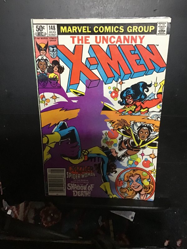 Z The Uncanny X-Men #148 (1981) Spider-Woman, Dazzler, Caliban! High-grade! VF+