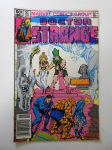Doctor Strange #53 (1982) VG+ Condition moisture stain