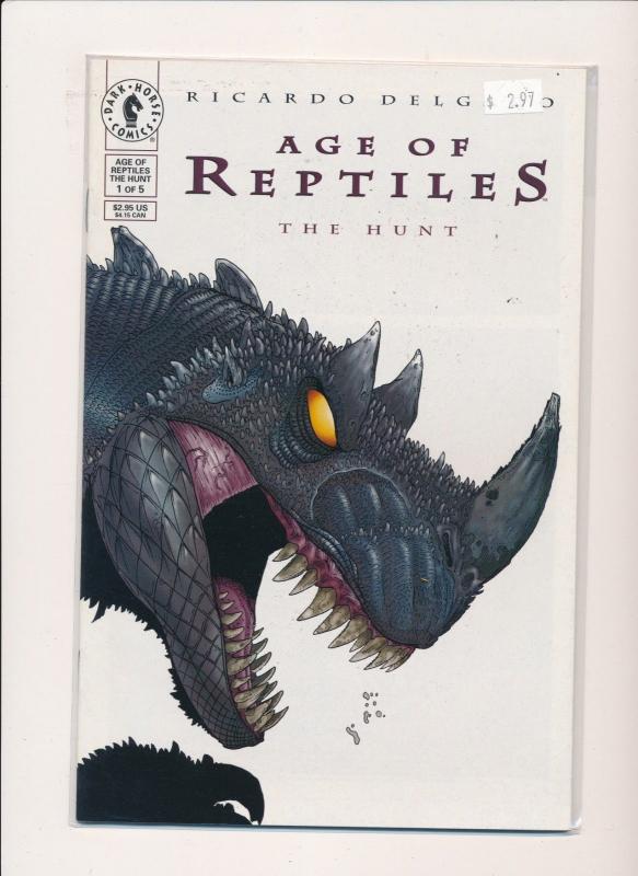 Dark Horse Comics COMPLETE SET-AGE OF REPTILES The Hunt #1-5 VF/NM (PF243)