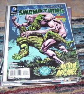 Swamp Thing COMIC # 10 (August 2012, DC) SCOTT SNYDER RETURN OF ANTON ARCANE 