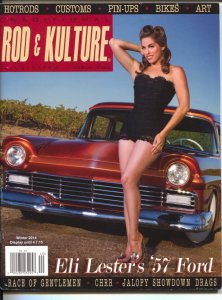 MAG: Traditional Rod & Kulture Illustrated #40 Winter 2014-hot rods-pin-up gi...