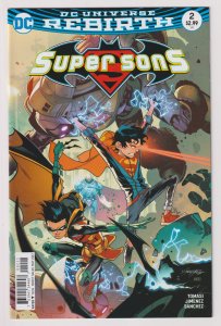 DC Comics! Super Sons! Issue #2 (Rebirth)!