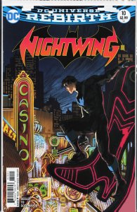 Nightwing #10 Variant Cover (2017) Nightwing