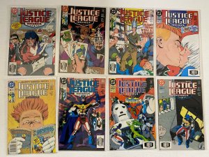 Justice League America lot 49 diff from:#2-50 avg 7.0 (1987-91)