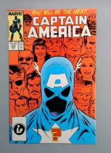 Captain America #333, VF/NM 1st John Walker as Cap Marvel, 1988 JR1