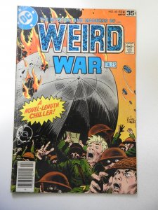 Weird War Tales #60 (1978) VG Condition