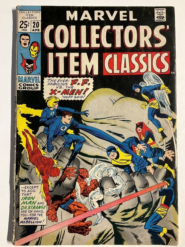 MARVEL COLLECTORS’ ITEM CLASSICS 20 VF VERY FINE 8.0 MARVEL