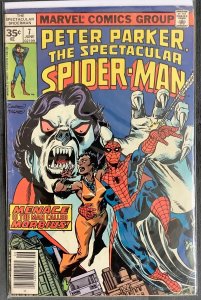 The Spectacular Spider-Man #7 Rare 35 Cent Variant! (1977, Marvel) VG/FN