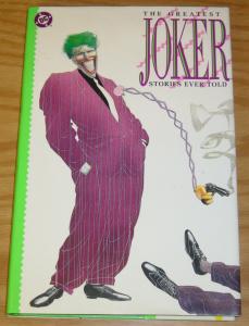 Greatest Joker Stories Ever Told HC hardcover - 1st printing - dc comics 1988